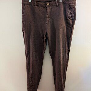 Women's Cosmic Blue Love Callie Eco Cuffed Skinny Pant, Size 16, Brown